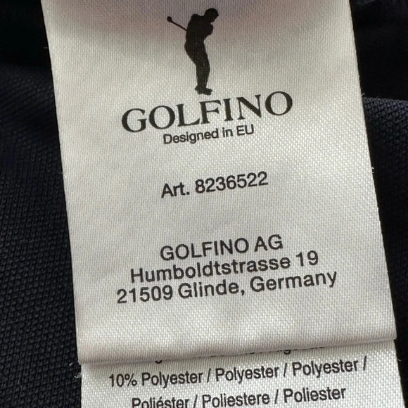 GOLFINO Navy Blue Valentina Sporty Golf Polo Dress, Size 6 - Picture 13 of 16